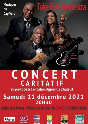 Concert caritatif au profit des Apprentis d'Auteuil le 11 dec, à Corronsac